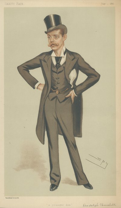 Lord Randolph Churchill by Leslie Matthew Ward